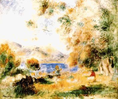 Pierre Renoir Environs de Cagnes Spain oil painting art